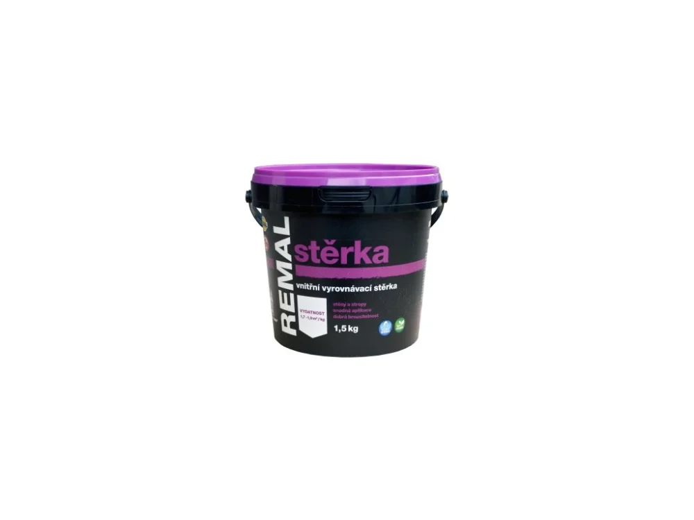 REMAL Stěrka na zeď vyrovnávací štuk, 1,5 kg Sezónní Sleva