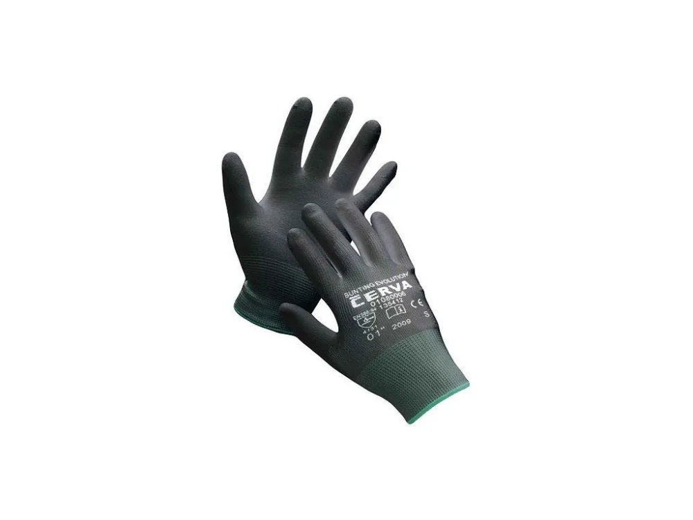 Cenový Hit Rukavice zahradní BUNTING Evolution Black vel. 8 (M), černé