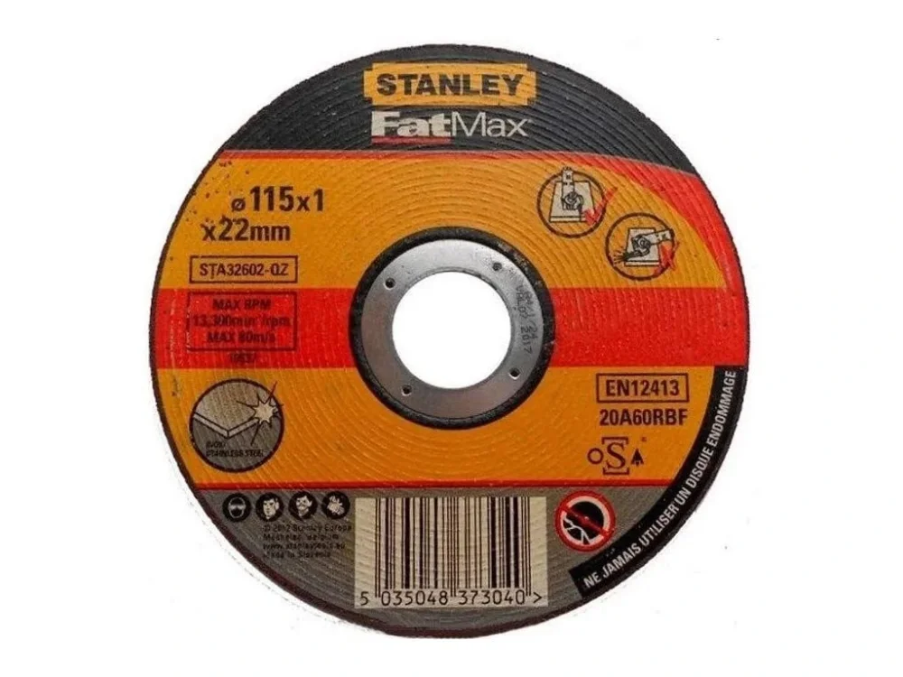 Řezný kotouč na nerez ocel 115x1x22,2mm Expresní Doručení