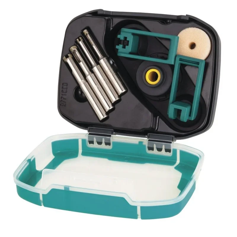 Výprodej Wolfcraft Sada diamantových vrtáků Ceramic v kufru 8771000