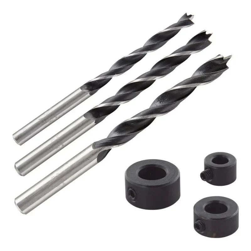 Pouze Dnes Wolfcraft 3 kolíkové vrtáky+zarážky D6-8-10 2730000