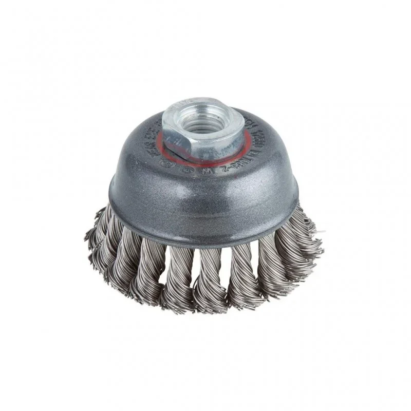 Výhodná Nabídka Wolfcraft hrncový drátěný kartáč z nerezové oceli ø 75 mm 2700000