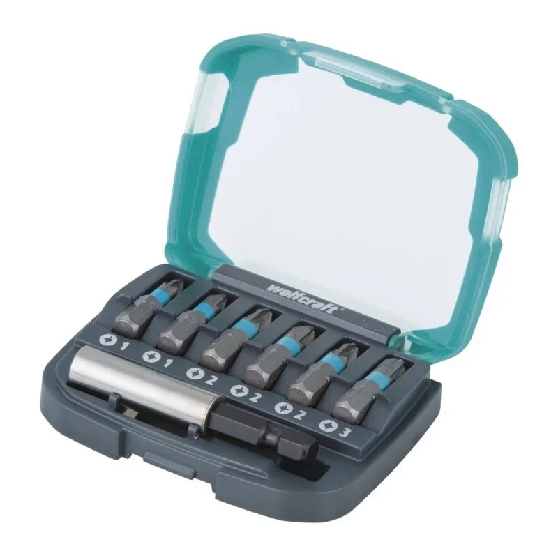 Bezpečná Platba Wolfcraft Bit-Box 2K, PZ, 7-dílný 2977000