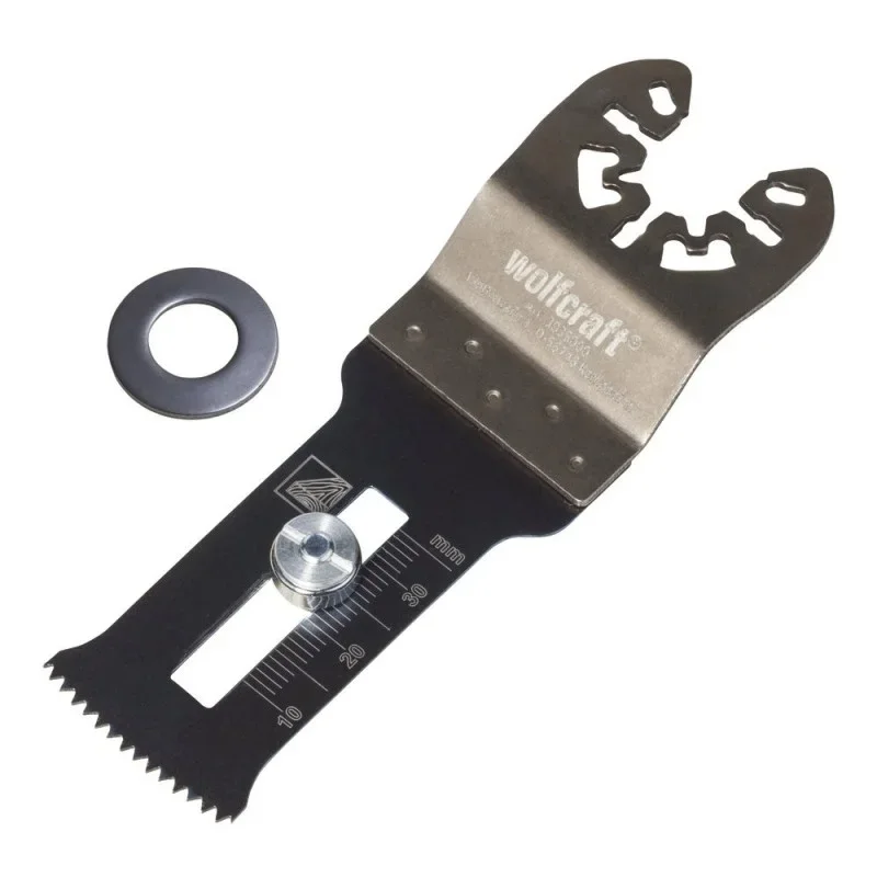 Aktuální Wolfcraft ponorný řezací plátek s hloubkovým dorazem 30/55 mm 28 mm šířka záběru 3835000