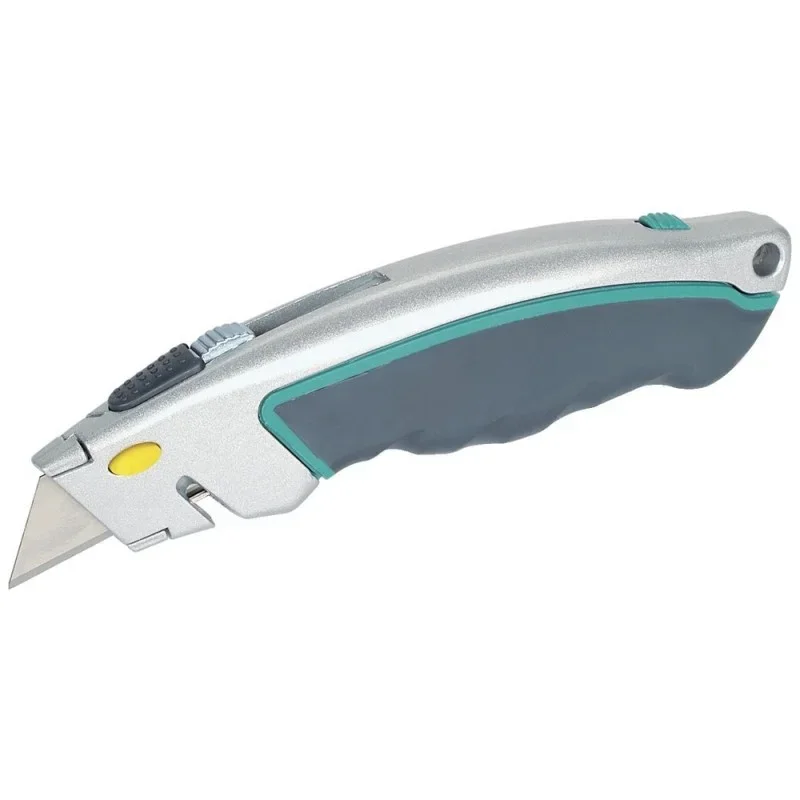Nová Kolekce Wolfcraft Profesionální nůž zatahovací, zásobník na 5 břitů 4131000