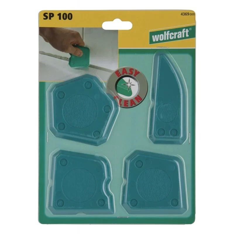 Expresní Doručení Wolfcraft SP100 Sada 4 spárových hladítek 4369000