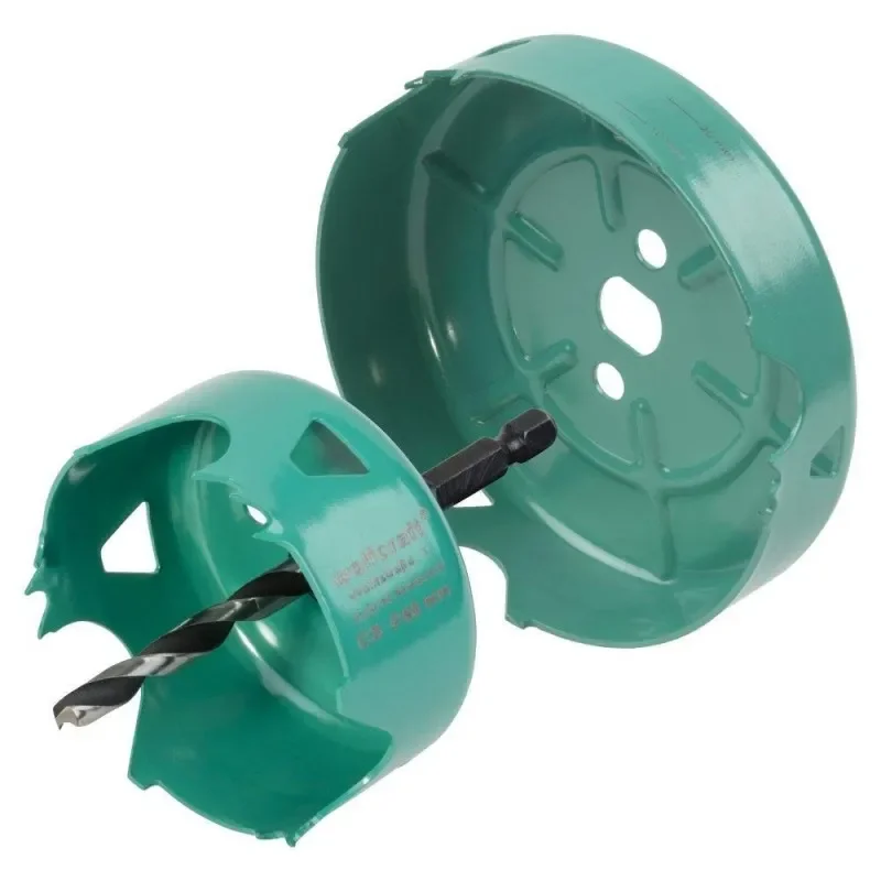Wolfcraft souprava děrovek z uhlíkové ocele ø 86 -127 mm 5974000 Sleva