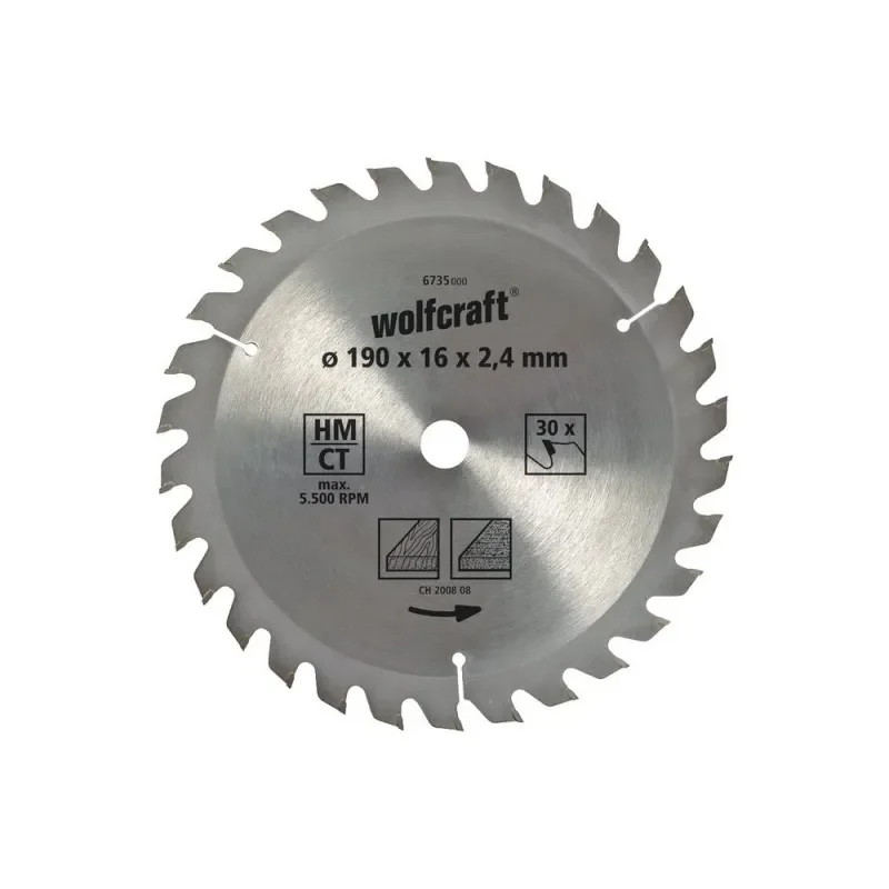 Top Prodej Wolfcraft pilový kotouč hrubé řezy ø150x16 Z20 6738000