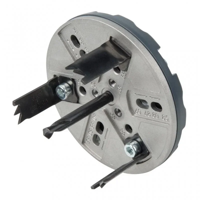 Wolfcraft nastavitelná děrovka pro bodová světla 35-80 mm 5986000 Nejlepší Cena