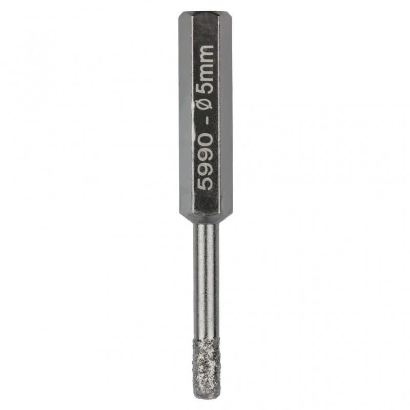 Wolfcraft diamantová děrovka, šestihrann, 5 mm, 40 mm hloubka řezu 5990000 Super Cena