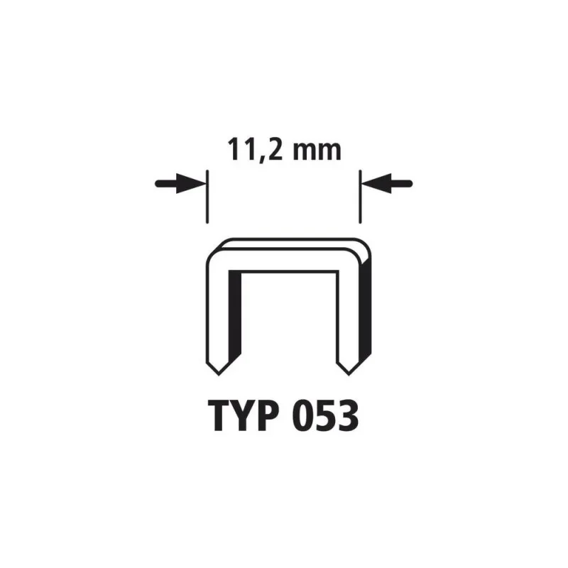 Wolfcraft Široké sponky do sponkovačky výška 8 mm 3000 ks 7032000 Novinka