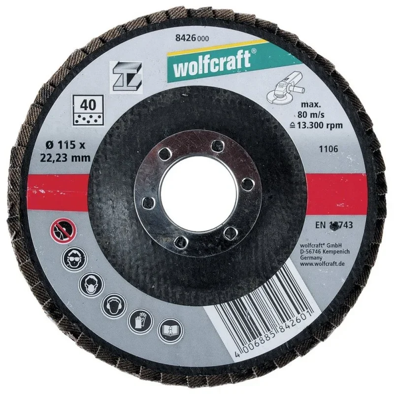 Wolfcraft lamelový brusný talíř ø 125 mm 8425000 Finální Výprodej