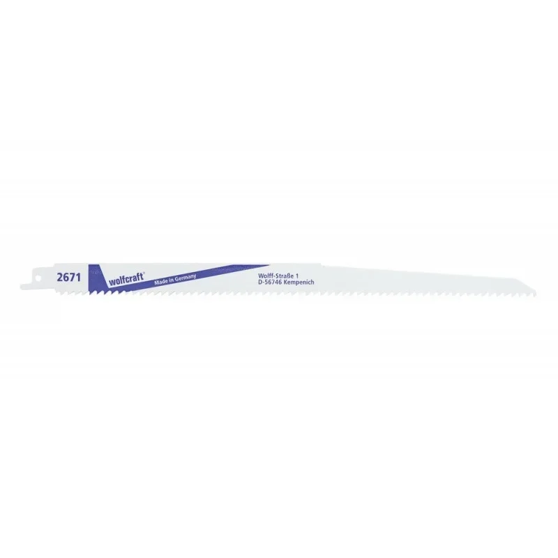 Wolfcraft 2 x šavlové pilové plátky 6 – 250 mm 2671000 Značkový