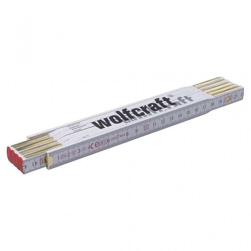 Finální Výprodej Wolfcraft skládací metr dřevěný 2m 5227000