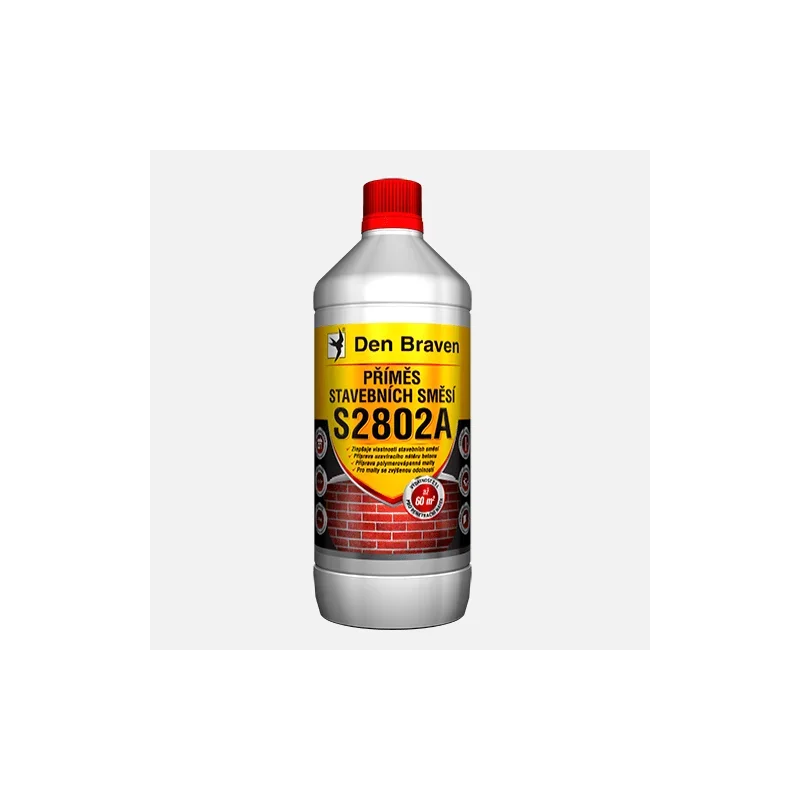 Vrácení Zdarma Den Braven S2802A Příměs stavebních směsí, láhev 1 kg