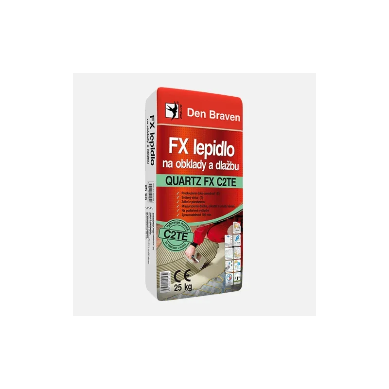 Ihned K Objednání Den Braven FX lepidlo na obklady a dlažbu QUARTZ FX C2TE, pytel 25 kg