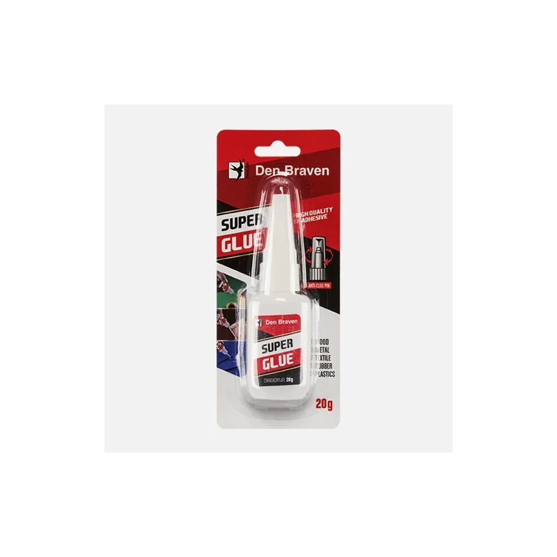 Bezpečná Platba Den Braven Sekundové lepidlo SUPER GLUE, dóza 20g