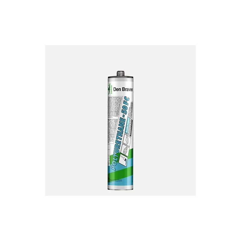 Den Braven PU 50 FC polyuretanový tmel, kartuše 300 ml, hnědá Sezónní Sleva