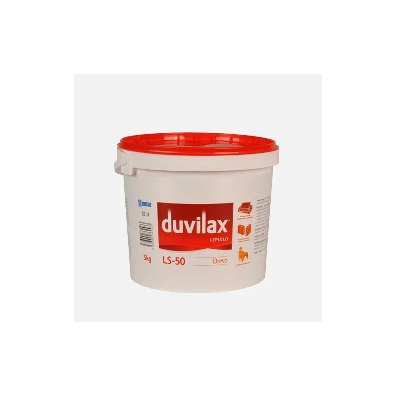 Víkendová Akce Duvilax LS-50 lepidlo na dřevo D2, kbelík 5 kg, bílá
