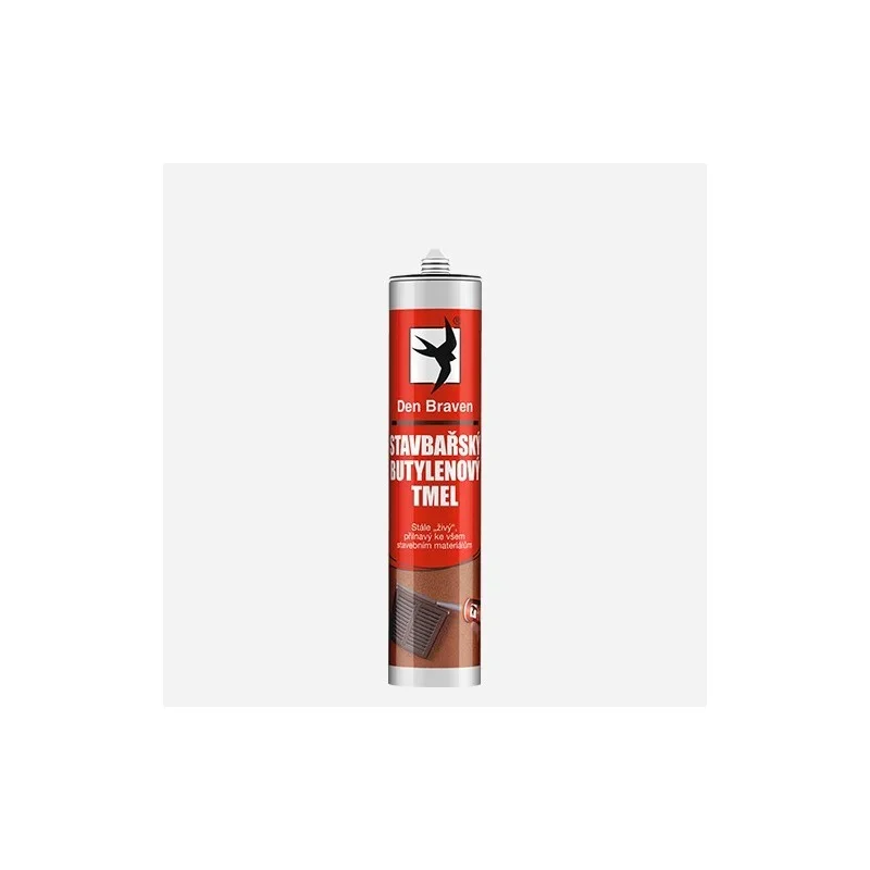 Nová Kolekce Den Braven Stavbařský butylenový tmel, kartuše 310 ml, hnědý