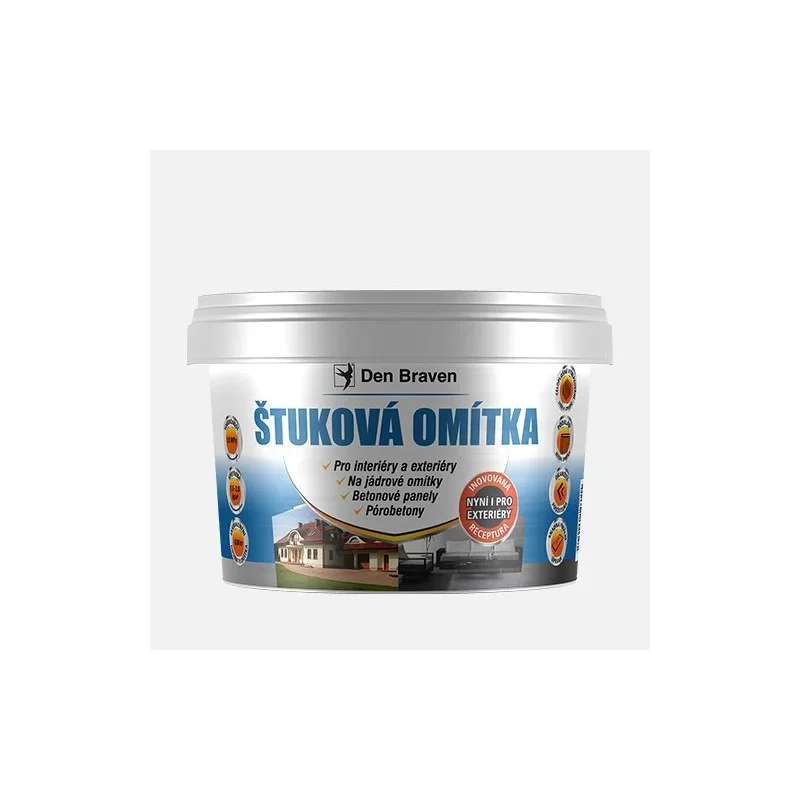 Den Braven Štuková omítka, kbelík, 14 kg, bílá Pouze Dnes