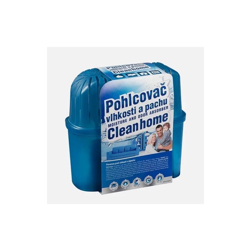 Autentický Den Braven Pohlcovač vlhkosti a pachu CLEANHOME, 1000 g, náhradní náplň