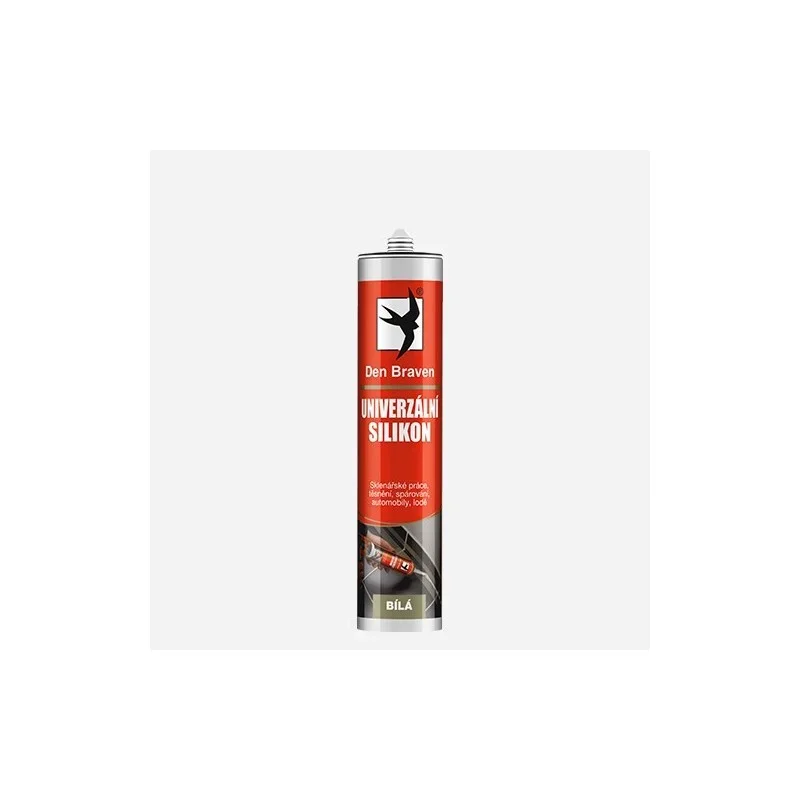 Den Braven Univerzální silikon, kartuše 280 ml, světle šedý - manhattan Doprava Zdarma