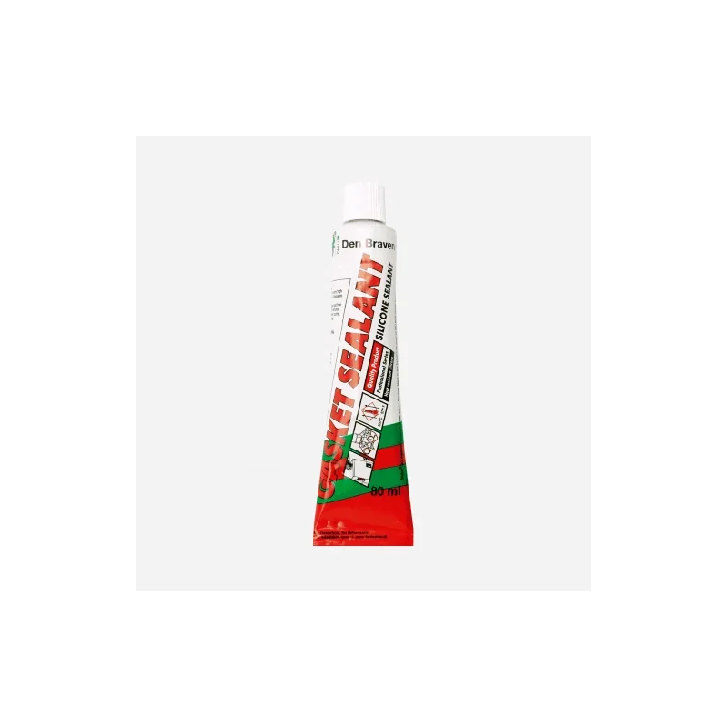 Den Braven Gasket sealant, tuba 80 ml, cihlově červený Novinka