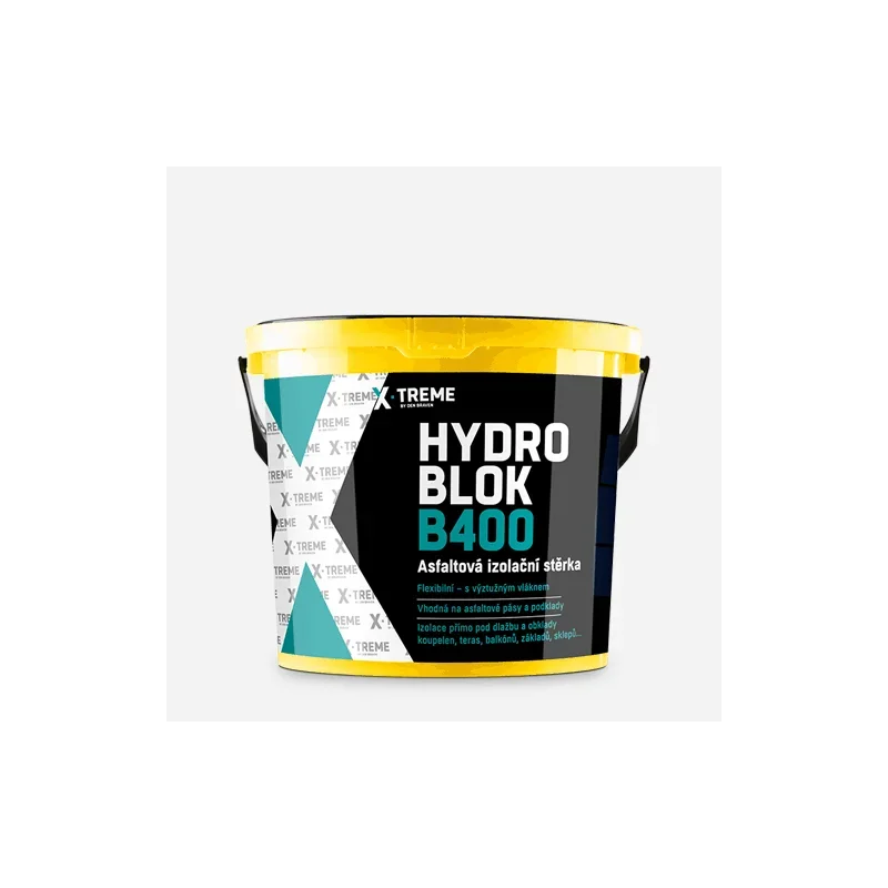 Den Braven Asfaltová izolační stěrka HYDRO BLOK B400, kbelík 10 kg, černá Nakupujte Hned