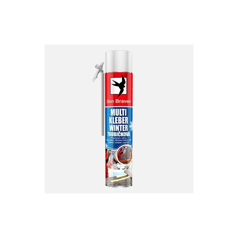 Den Braven MULTI KLEBER WINTER, trubičková dóza 825 ml, žlutá Aktuální