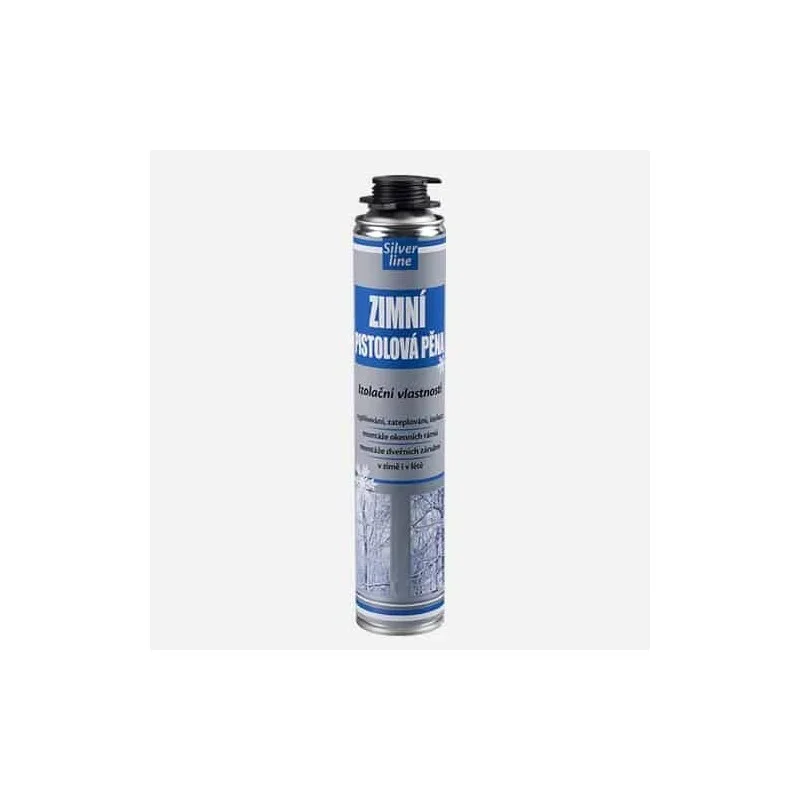 Výhodná Nabídka Den Braven Zimní pistolová pěna do -12 °C Silver line, pistolová dóza 750 ml, zelená