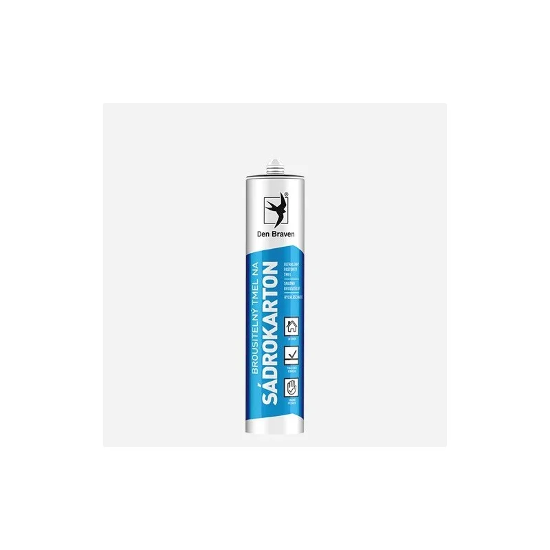 Den Braven Brousitelný tmel na sádrokartony, kartuše 310 ml, bílý Nízká Cena