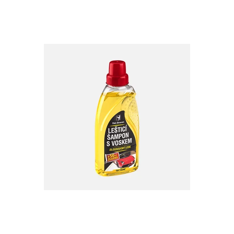 Vysoce Kvalitní Den Braven Leštící šampon s voskem, láhev 450 ml + 50 ml zdarma