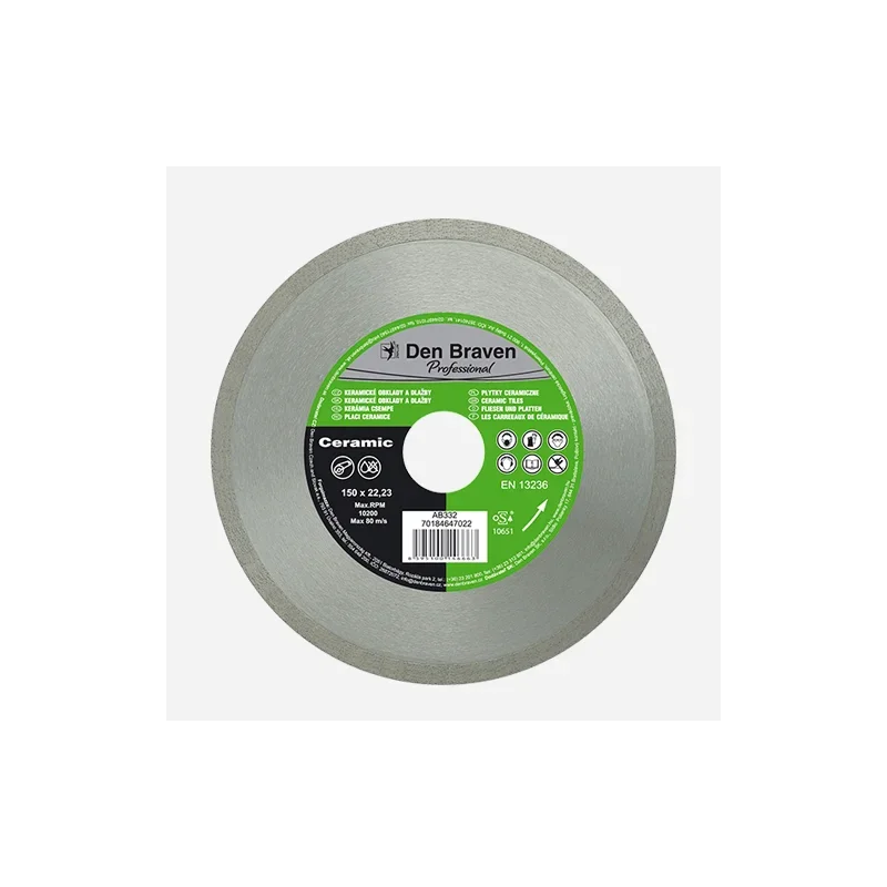 Den Braven DIA kotouč řezný PROFI CERAMIC, 115 mm Super Cena