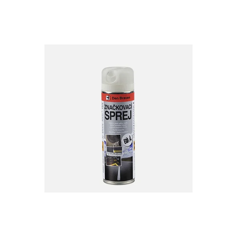 Den Braven Značkovací sprej, sprej 500 ml, bílá Dokud Zásoby Vydrží
