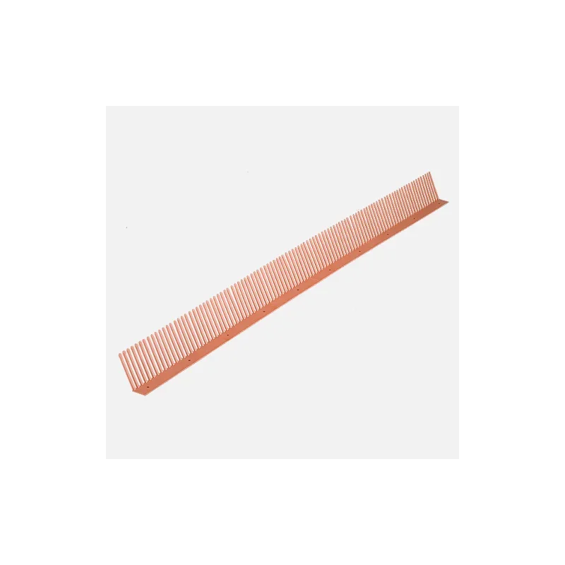 Den Braven Okapový hřeben COMB, 60 mm x 1000 mm, cihlově červený Super Cena