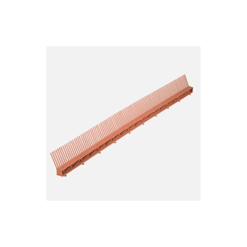 Den Braven Okapový hřeben s ventilační mřížkou COMB VENTI, 85 mm x 1000 mm, cihlově červený Horká Nabídka