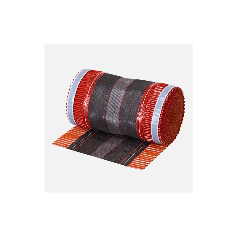 Den Braven Hřebenový pás STANDARD, 5 m x 310 mm, cihlově červený Výhodná Nabídka