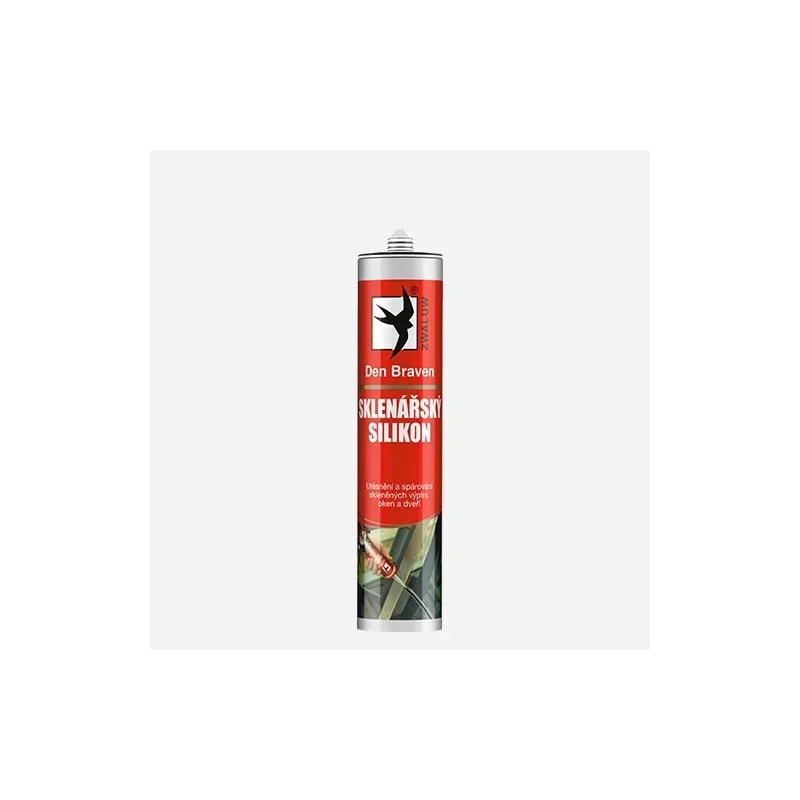 Den Braven Sklenářský silikon, kartuše 280 ml, transparentní Objednat Nyní