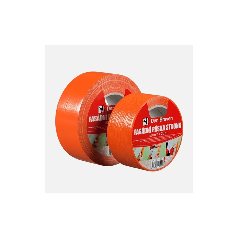 Autentický Den Braven Fasádní páska STRONG, 48 mm x 20 m, oranžová