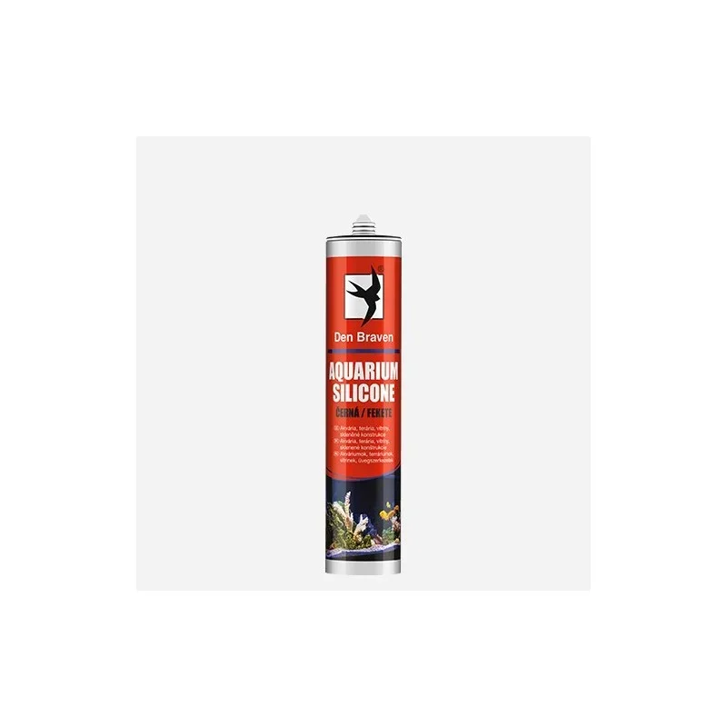 Den Braven Akvaristické lepidlo, kartuše 280 ml, černá Expresní Doručení