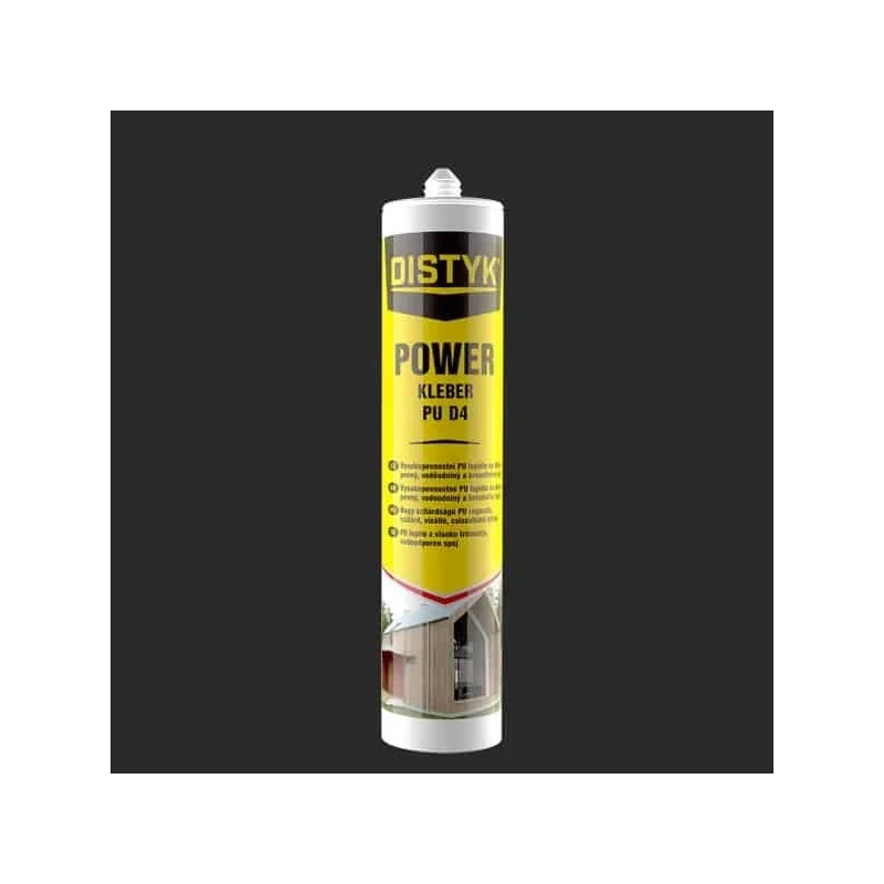 POWER KLEBER PU D4 Distyk, kartuše 300 ml, krémová Časově Omezené
