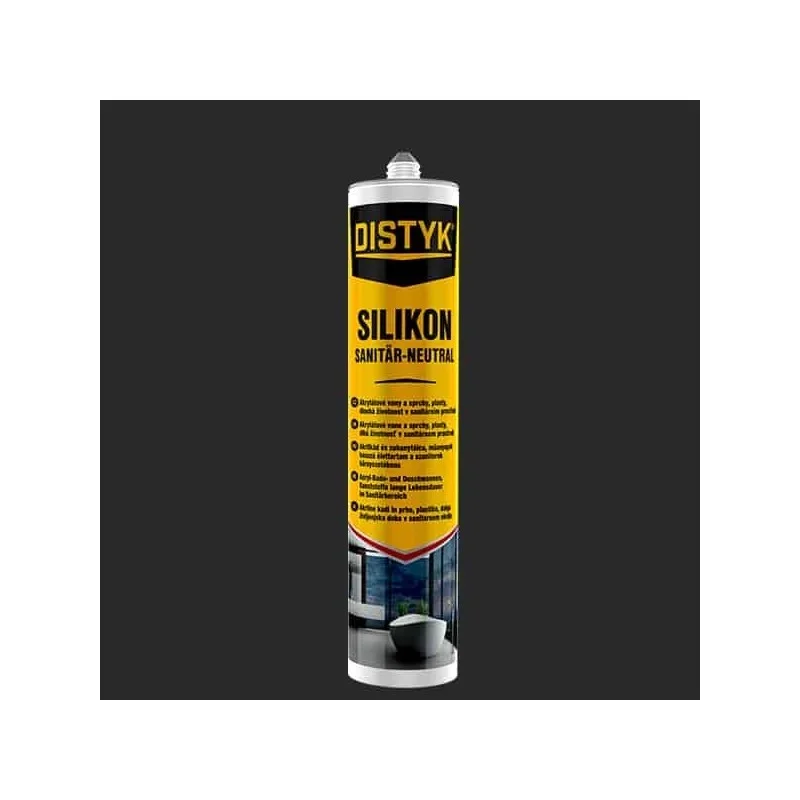 SANITÁRNÍ NEUTRÁLNÍ SILIKON Distyk / SILIKON SANITÄR-NEUTRAL, kartuše 280 ml, bílá Objednat Nyní