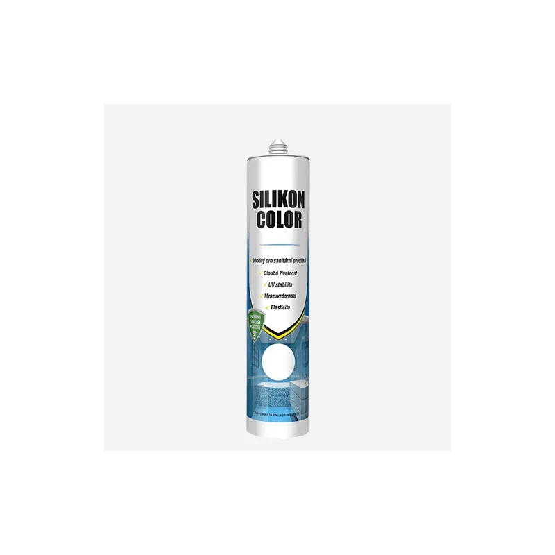 Víkendová Akce Den Braven Silikon COLOR, kartuše 280 ml, bílá