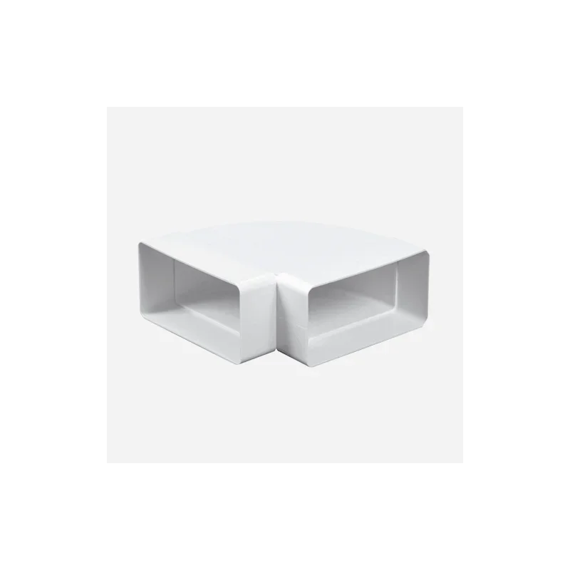 Den Braven Koleno vodorovné ploché 90°, 75 mm x 150 mm, plastové Vrácení Zdarma