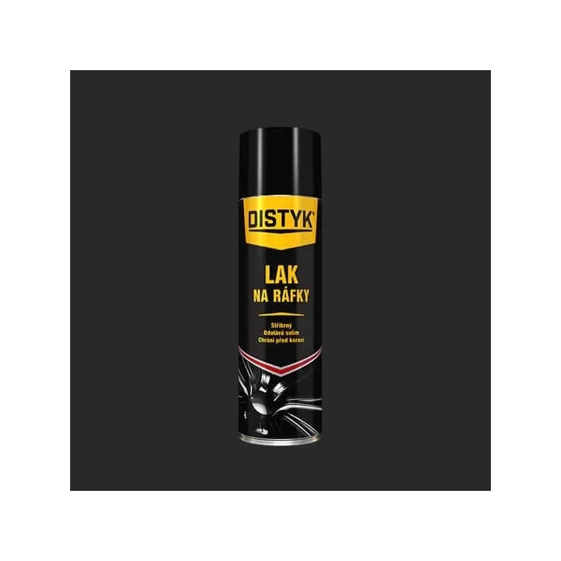 Přímo Od Výrobce LAK NA RÁFKY Distyk, sprej 400 ml, stříbrný