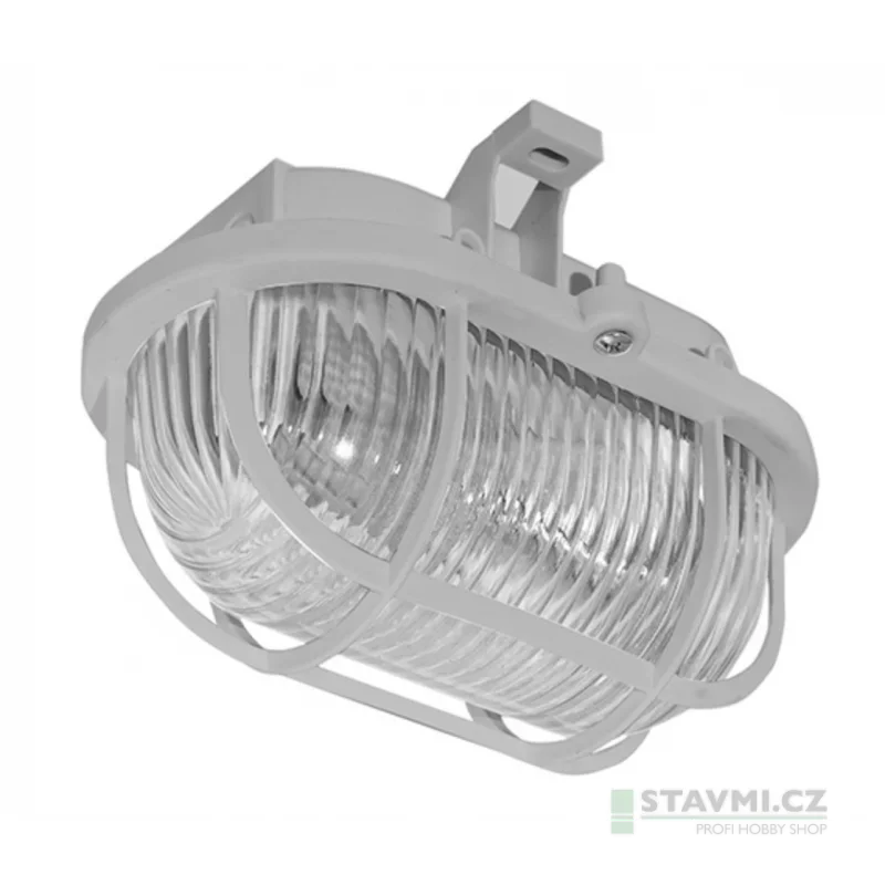 Panlux svítidlo ovál SOP-60/S 60W E27 šedá Finální Výprodej