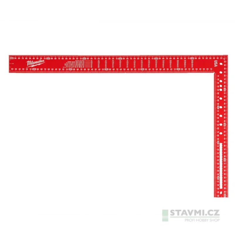 MILWAUKEE úhelník metrický 40x60 cm, laserové značení 4932472126 Akční Cena