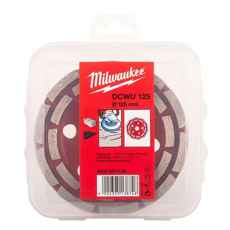 Milwaukee diamantový kotouč 125 mm pro plošné broušení 4932451186 Rychlé Dodání