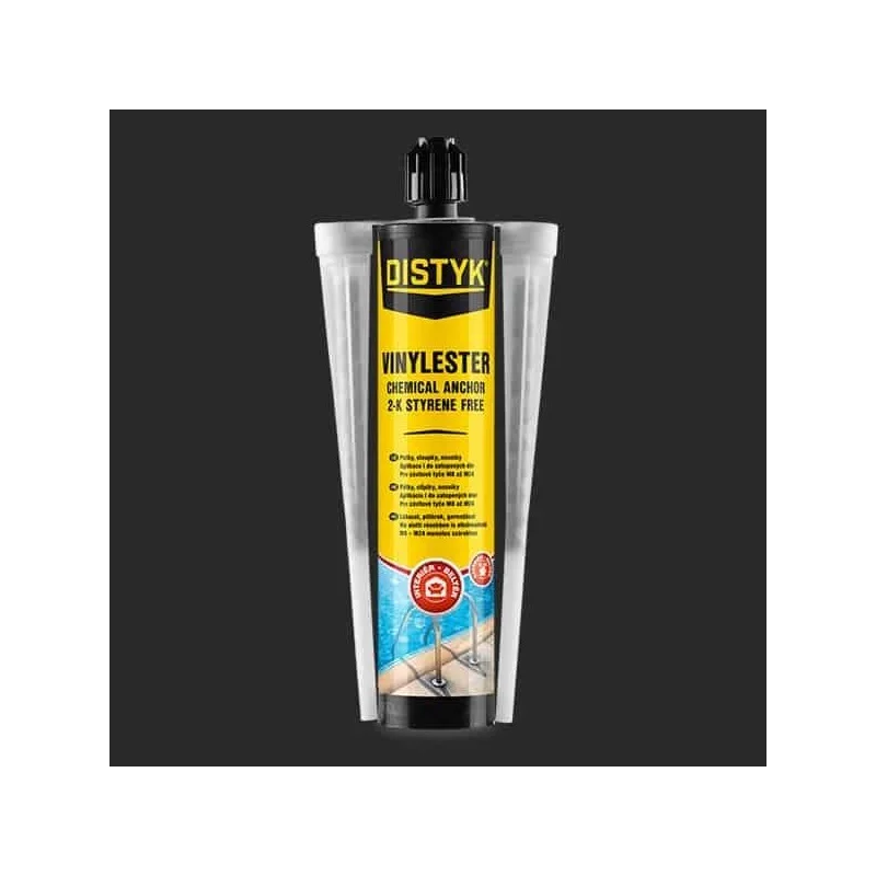 Jen Po Omezenou Doba Den Braven CHEMICKÁ KOTVA VINYLESTER Distyk, kartuše 280 ml, šedá